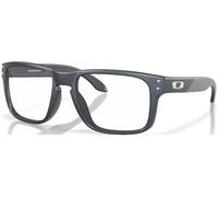 Oakley Uomo OX8156 HOLBROOK RX 815617 Montature da vista O_Matter Nero Trasparente Squadrata Normale