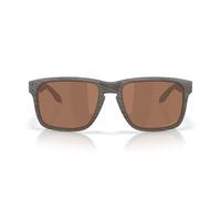 Oakley Unisex OO9487 HOLBROOK XXL 948708 Occhiali da sole O_Matter Grigio Marrone Squadrata Polarizzata