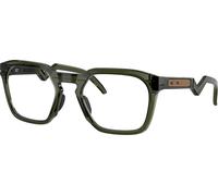 Oakley Hstn Sq Rx OX8208 820803, Verde, Plastic, Unisex occhiali 52