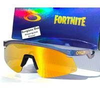 Oakley HYDRA Fortnite Matt Cyan Blue Clear Shift PRIZM 24k Gold Occhiali 9229-18