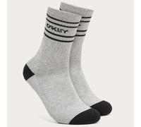 OAKLEY Icon B1b Socks 2.0 - Uomo - Grigio / Nero - Taglia 43/46- modello 2025