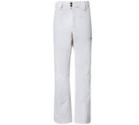 Oakley Jasmine Isolato Pantaloni Sci Donna da Snowboard Neve Bianco