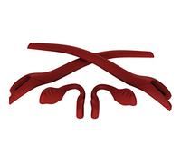 Oakley Kit da uomo Aoo9208kt Radar Ev Path Rettangolare Earsock/Nasello, Linea Rossa, Taglia unica