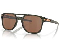 Oakley Latch Beta Tungsten, occhiali da sole male Oliva Marrone Fumé