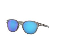 Oakley Latch Sonnenbrille Matte Grey Ink/prizm Sapphire Polarized