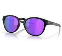 Oakley Latch Violet, occhiali da sole male Nero Violettoo A Specchio