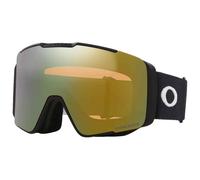 Oakley Line Miner Pro L Maschera Da Snowboard Sci Ski Goggle Nera Oro