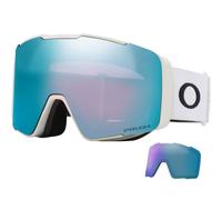Oakley Goggles Line Miner Pro L Ski Goggles Bianco Prizm Sapphire/CAT3 + Prizm Iced/CAT2 Uomo,Donna