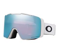 Maschera Oakley Line Miner Pro M Matte White con lente Prizm Snow Sapphire Iridium + Prizm Iced Iridium