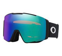 Oakley Line Miner Pro - Maschera da neve, cinturino nero opaco con lente Prizm Snow Argon Iridium, L