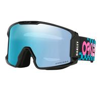 Oakley - Maschera da sci - Line Miner L Chex Black Prizm Sapphire - Rosa