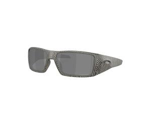 Oakley - Lunettes de soleil - Heliostat Matte Grey Ink Fingerprint Prizm Black - Nero