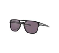 Oakley - Lunettes de soleil - Latch Beta Matte Black Prizm Grey in Silicone - Nero
