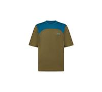 Oakley maglia a manica corta free ride verde blu