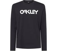 Oakley Mark II Maglietta a Maniche Lunghe 2.0, Nero/Bianco, XXX-Large