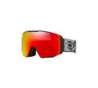Oakley - Maschera da sci con 2 lenti - Line Miner Pro L Black Reinforce Prizm Torch & Prizm Iced - Nero