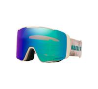 Oakley - Maschera da sci con 2 lenti - Line Miner Pro M Jamie Anderson Signature Prizm Argon & Prizm Iced - Bianco