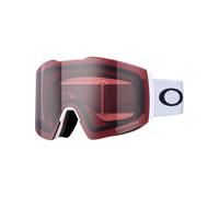 Oakley - Maschera da sci - Fall Line L Matte White Prizm Garnet - Bianco