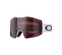 Oakley - Maschera da sci - Fall Line M Matte White Prizm Garnet - Bianco