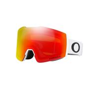 Oakley - Maschera da sci - Fall Line M Matte White Prizm Torch - Bianco
