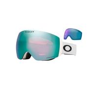 Oakley Flight Deck Pro M matte white / Prizm Sapphire Iridium + lenti di riserva 26/27