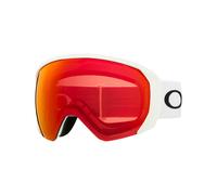 Oakley - Maschera da sci - Flight Path L Matte White Prizm Snow Torch Iridium - Bianco