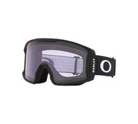 Oakley - Maschera da sci - Line Miner M Matte Black Prizm Clear in Silicone - Nero