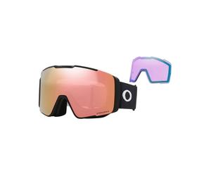Oakley - Maschera da sci - Line Miner Pro M Matte Black Prizm Rose Gold Iridium - Nero
