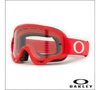 OAKLEY MASCHERA MOTOCROSS O-FRAME MX RED LENS CLEAR