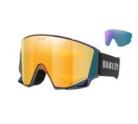 Oakley Flow Scape™ Aura Collection - maschera sci Black/Yellow/Violet unisex Recycled Materials
