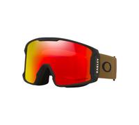 Oakley - Masque de ski - Line Miner L Army Green Corduroy Prizm Torch in Silicone - Marrone