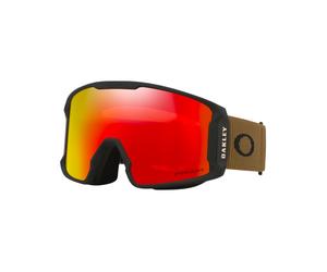 Oakley - Masque de ski - Line Miner L Army Green Corduroy Prizm Torch in Silicone - Marrone