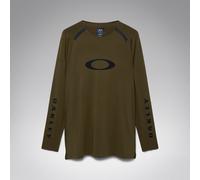 Oakley Maven Scrub Elite Ls Jersey Verde Militare
