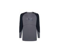 Oakley maven scrub long sleeve jersey black grey
