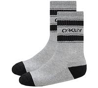 Oakley mens (3 Pcs) B1B ICON SOCKS 3 PCS , New Granite Hthr, Medium US
