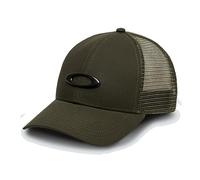 Oakley Men's 6 Panel Ellipse Trucker Hats,One Size,New Dark Brush