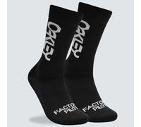 Oakley Men's Factory Pilot MTB Cycling Socks - Blackout/Large