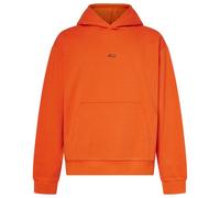 Oakley - Metal Rise Hoodie - Felpa con cappuccio M arancione/rosso