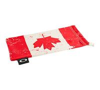 Oakley Microclear Microbag Sunglass Accessories - Canada Flag / One Size
