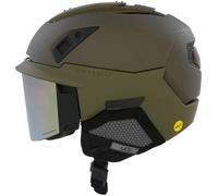 Oakley MOD7 Casco Snowboard Sci Integrale Visiera Verde Oro FOS900642-7GI