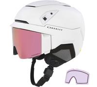 Oakley MOD7 white prizm rose gold iridium + visiera di ricambio prizm clear - M = 55 - 59 cm