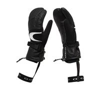 Oakley - Moffole a 3 dita calde e impermeabili - Timberline 3-Finger Blackout per Uomo in Pelle - Taglia L - Nero