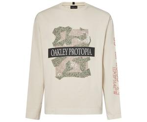 Oakley - MTN Ridge L/S Tee - Maglia a manica lunga L beige