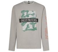 Oakley - MTN Ridge L/S Tee - Maglia a manica lunga L grigio