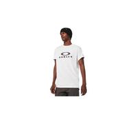 T-shirt Oakley O-Bark 2.0 manica corta bianco logo nero - S