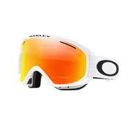Oakley - Maschera da sci - O Frame 2.0 Pro M Matte White Fire Iridium & Persimmon - Bianco