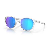 Occhiali Oakley Latch Matte Clear con lenti Prizm Sapphire Polarized