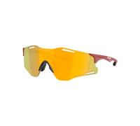 Oakley - Occhiali da sole - Cybr Zero Matte Iron Red Prizm 24K - rosso rosso