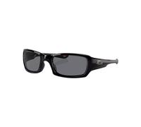 Oakley - Occhiali da sole - Fives Squared Polished Black Grey - Nero Nero