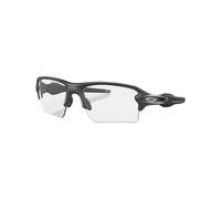 Oakley - Occhiali da sole fotocromatici - Flak 2.0 XL Steel Clear 50% Black Irid Photo - Nero